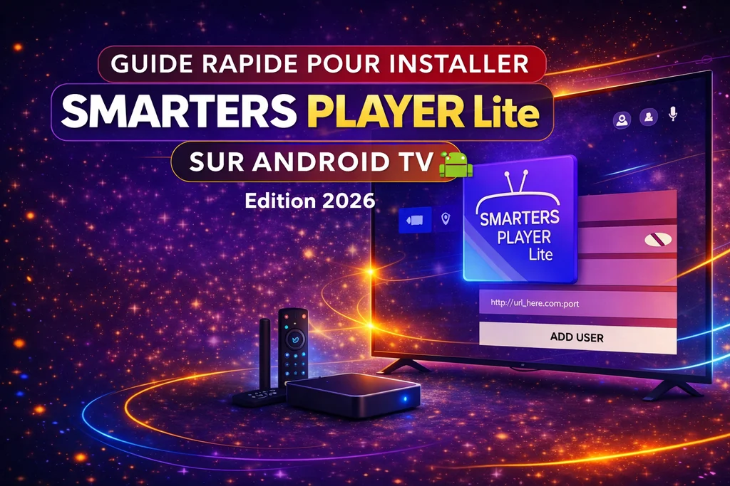 Guide pour installer Smarters Player Lite sur Android TV